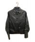 G-STAR RAW（ジースターロゥ）の古着「AIR FORCE LEATHER JKT」｜ブラック