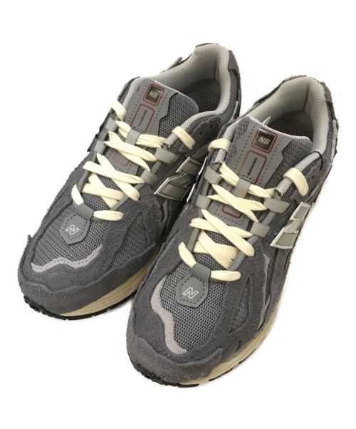 NEW BALANCE（ニューバランス）NEW BALANCE (ニューバランス) ローカットスニーカー グレー サイズ:25.5㎝ 未使用品の古着・服飾アイテム