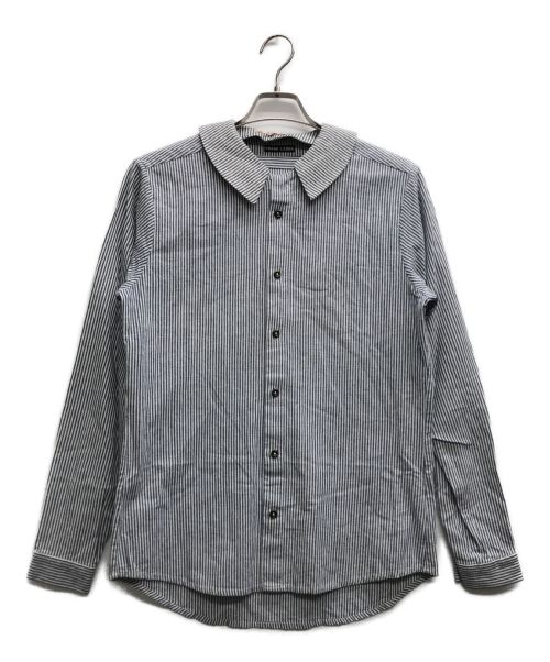 FRANK LEDER（フランクリーダー）FRANK LEDER (フランクリーダー) 2WAYヒッコリーシャツ ブルー サイズ:Sの古着・服飾アイテム