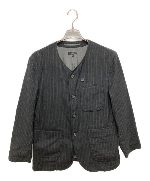 Engineered Garments（エンジニアド ガーメンツ）Engineered Garments (エンジニアド ガーメンツ) No Collar Jacket/ノーカラージャケット チャコールグレー サイズ:XSの古着・服飾アイテム