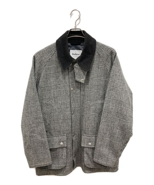 Barbour（バブアー）Barbour (バブアー) WILLIAM BLISSグレンチェックジャケット グレー サイズ:Lの古着・服飾アイテム