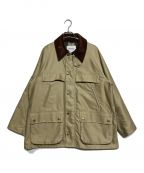 Barbour×nano・universeバブアー×ナノ・ユニバース）の古着「デッキジャケット」｜ベージュ