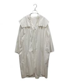 SEEALL（シーオール）の古着「GATHER SMOCK DRESS」｜ホワイト