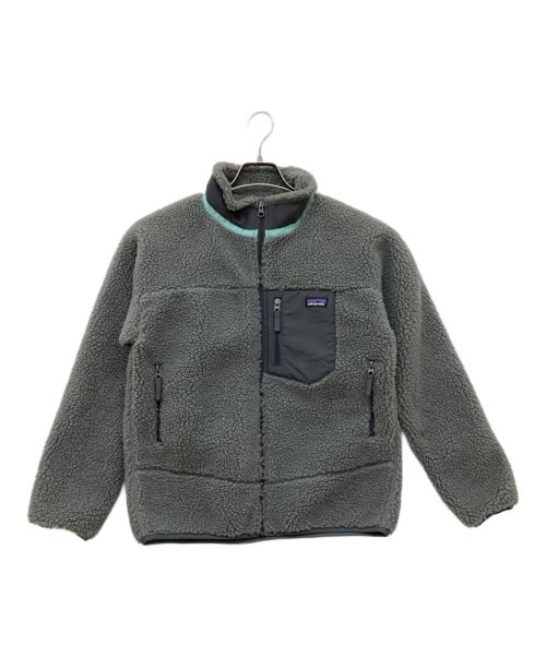 Patagonia（パタゴニア）Patagonia (パタゴニア) キッズ・レトロX・ジャケット グレー サイズ:SIZE 14 未使用品の古着・服飾アイテム