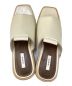 中古・古着 Ameri VINTAGE (アメリヴィンテージ) TAB EASY SANDAL アイボリー×ベージュ サイズ:M：10000円