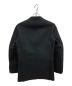 KRIS VAN ASSCHE (クリス ヴァン アッシュ) RAW EDGE 2 BUTTON JACKET ブラック サイズ:44(S)：9800円