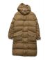 MONCLER（モンクレール）の古着「ロングダウンコート」｜ブラウン