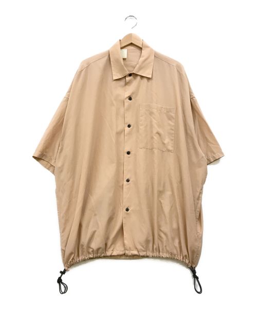 N.HOOLYWOOD（エヌ ハリウッド）N.HOOLYWOOD (エヌ ハリウッド) OVERSIZED SHORT SLEEVE SHIRT ピンク サイズ:38の古着・服飾アイテム