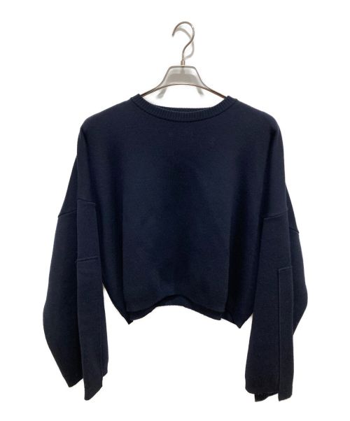 stein（シュタイン）stein (シュタイン) EX SLEEVE KNIT LS ネイビー サイズ:Sの古着・服飾アイテム