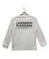 PLEASURES (プレジャーズ) Joy Division (ジョイディビジョン) CONTROL EMBROIDERED L/S T-SHIRTS ホワイト サイズ:SIZE M：3980円