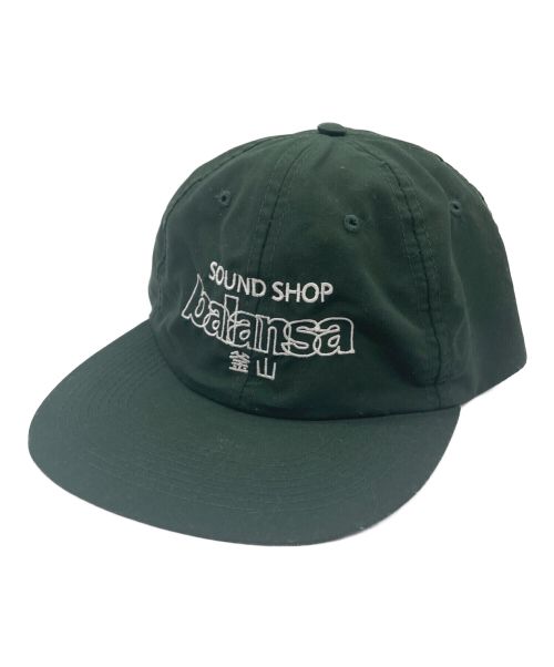 SOUND SHOP balansa（サウウドショップバランサ）SOUND SHOP balansa (サウウドショップバランサ) キャップ グリーンの古着・服飾アイテム