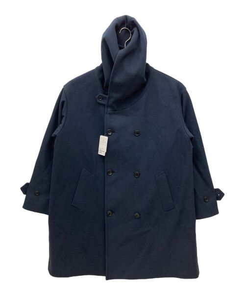 green label relaxing（グリーンレーベルリラクシング）green label relaxing (グリーンレーベルリラクシング) Morley フード Pコート ネイビー サイズ:SIZE　M 未使用品の古着・服飾アイテム