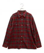 PENDLETONペンドルトン）の古着「チェックネルシャツ」｜レッド