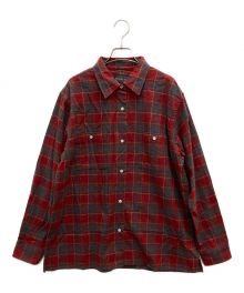 PENDLETON（ペンドルトン）の古着「チェックネルシャツ」｜レッド