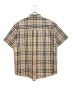 BURBERRY (バーバリー) Gosha Rubchinskiy (ゴーシャラブチンスキー) Short Sleeved Check Shirt （ショートスリーブチェックシャツ） ベージュ サイズ:M：30000円