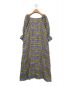 AMERI (アメリ) LACEY CHECK PUFF DRESS パープル サイズ:S：6000円