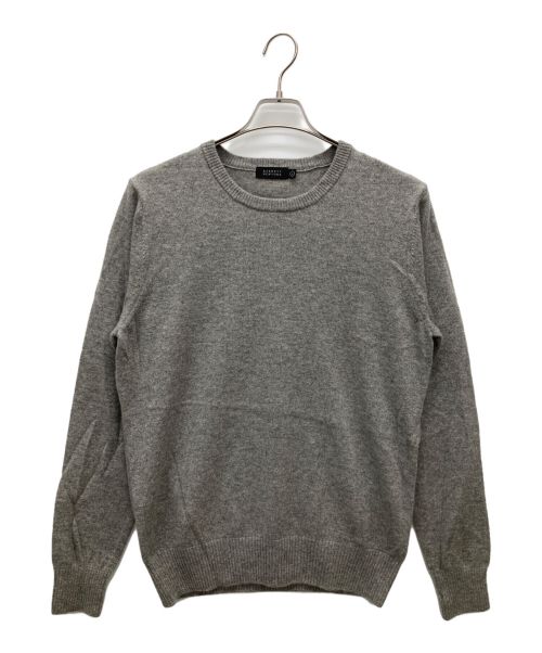 BARNEYS NEWYORK（バーニーズ・ニューヨーク）BARNEYS NEWYORK (バーニーズ・ニューヨーク) カシミヤクルーネックニット グレー サイズ:SIZE　Lの古着・服飾アイテム