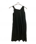 AKIRA NAKAアキラナカ）の古着「ミレナアシンメトリーストラップドレス」｜ブラック
