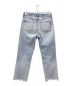 upper hights (アッパーハイツ) THE HIS CROP DENIM ライトブルー サイズ:22：6000円