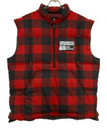 MOUNTAIN RESEARCH（マウンテンリサーチ）の古着「DOWN VEST」｜レッド