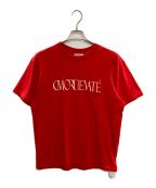 MAISON SPECIALメゾンスペシャル）の古着「CMORTIEVATEロゴTEE」｜レッド