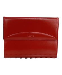 LOEWE（ロエベ）の古着「2つ折り財布／折り畳み財布／コンパクトウォレット」｜レッド