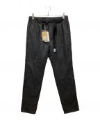 GRAMICCI×Adam et Ropeグラミチ×アダムエロペ）の古着「WOOL CRAZY 1TUCK PANTS」｜グレー