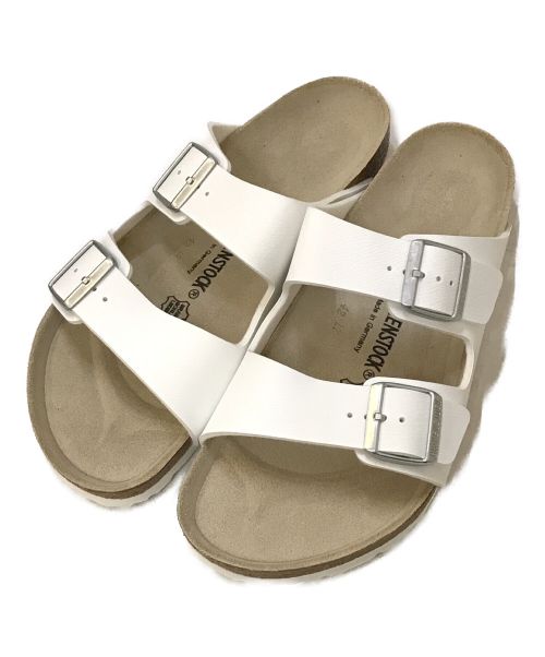 BIRKENSTOCK（ビルケンシュトック）BIRKENSTOCK (ビルケンシュトック) ARIZONA サンダル ホワイト サイズ:27㎝の古着・服飾アイテム