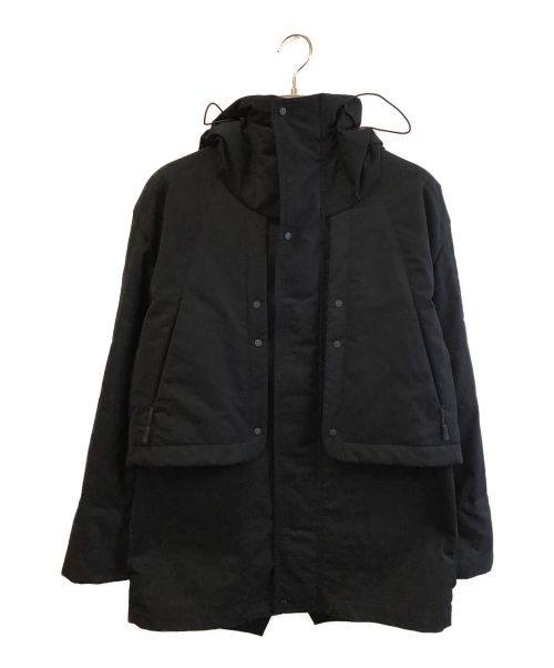 hatra（ハトラ）hatra (ハトラ) LAY COAT ブラック サイズ:2の古着・服飾アイテム