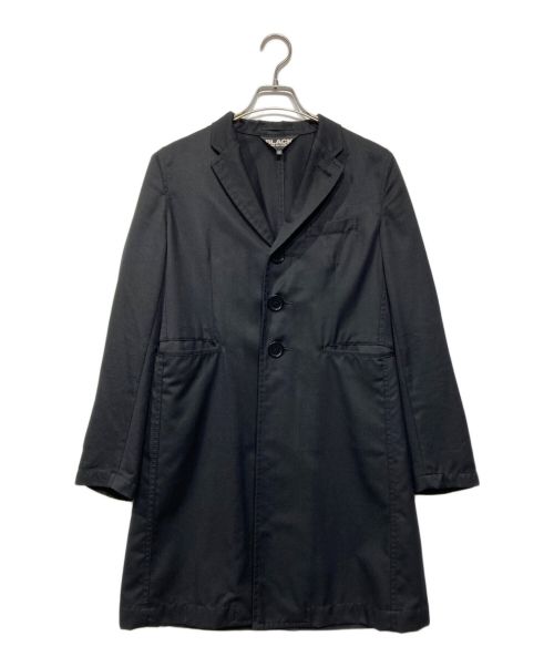 BLACK COMME des GARCONS（ブラック コムデギャルソン）BLACK COMME des GARCONS (ブラック コムデギャルソン) コート ブラック サイズ:Mの古着・服飾アイテム