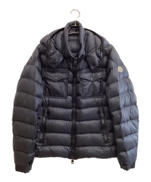 MONCLER（モンクレール）MONCLER (モンクレール) ダウンジャケット ネイビー サイズ:3の古着・服飾アイテム