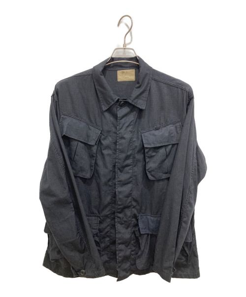 US ARMY（ユーエスアーミー）US ARMY (ユーエス アーミー) Jungle Fatigue Jacket/ジャングルファティーグジャケット ブラック サイズ:Mの古着・服飾アイテム