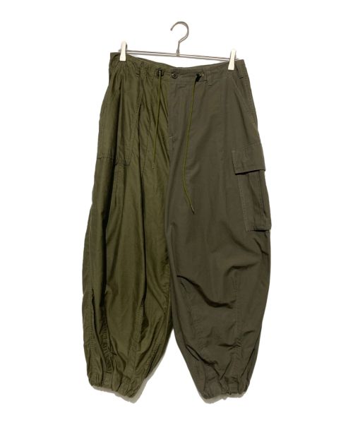 Needles（ニードルズ）Needles (ニードルズ) BEAMS BOY (ビームスボーイ) Militaly Combo HD Pants カーキ サイズ:2の古着・服飾アイテム