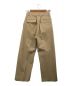 MUSE de Deuxieme Classe (ミューズ ドゥーズィエム クラス) TUCK CHINO ワイドパンツ ベージュ サイズ:34：19800円