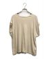 Plage（プラージュ）の古着「LINEN COTTON Tシャツ」｜ベージュ