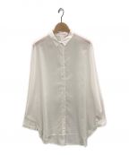 L'appartementアパルトモン）の古着「Dolman sleeve sheer Blouse」｜ホワイト