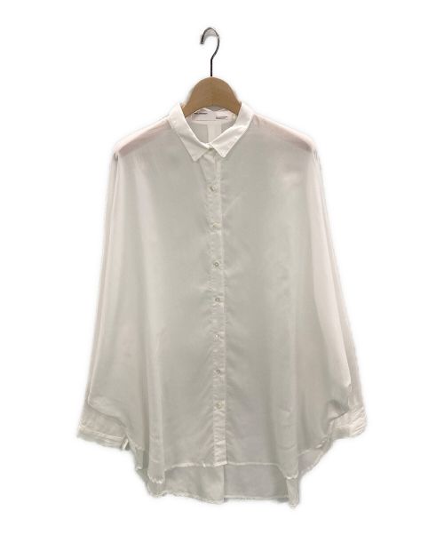 L'appartement（アパルトモン）L'Appartement (アパルトモン) Dolman sleeve sheer Blouse ホワイト サイズ:-の古着・服飾アイテム