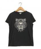 KENZOケンゾー）の古着「Perm Classic Tiger Tee W」｜ブラック