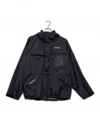 Diaspora Skateboardsディアスポラスケートボードズ）の古着「WADE PULLOVER JACKET」｜ブラック