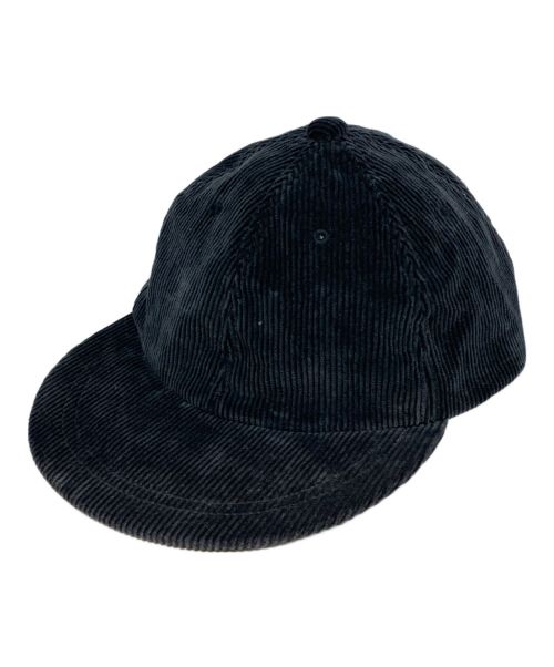 ENDS and MEANS（エンズアンド ミーンズ）ENDS AND MEANS (エンズアンド ミーンズ) 6 Panels Cord Cap ブラックの古着・服飾アイテム