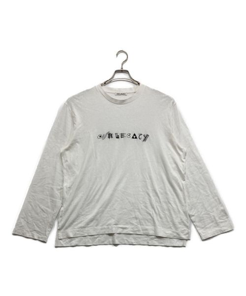 OUR LEGACY（アワーレガシー）OUR LEGACY (アワーレガシー) ボックスロングスリーブTシャツ / BOX LS T-SHIRT ホワイト サイズ:48の古着・服飾アイテム