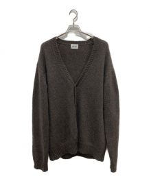 KIIT（キート）の古着「KID MOHAIR BLEND KNIT CARDIGAN」｜ブラウン