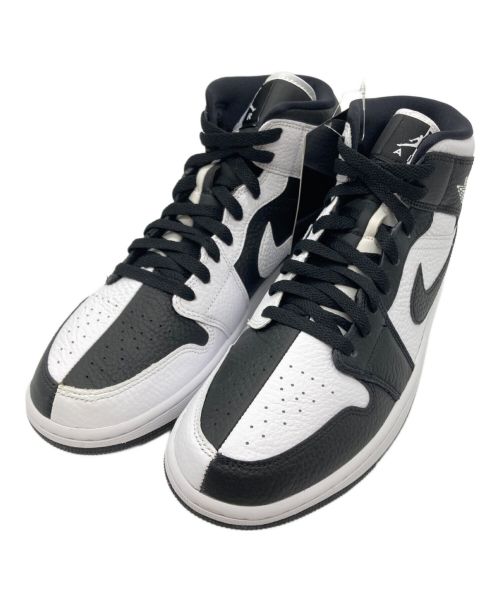 NIKE（ナイキ）NIKE (ナイキ) WMNS AIR JORDAN 1 MID ホワイト×ブラック サイズ:US11の古着・服飾アイテム