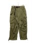 and wander（アンドワンダー）の古着「oversized cargo pants 2」｜オリーブ