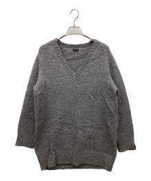 JIL SANDER NAVY（ジルサンダー ネイビー）の古着「Vネックニット」｜グレー