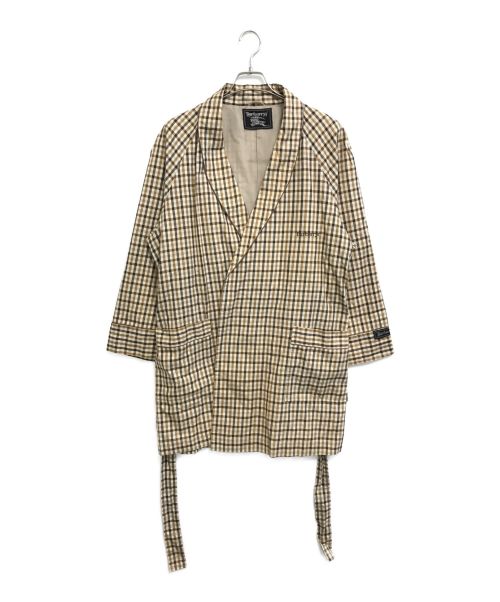 Burberry's（バーバリーズ）Burberry's (バーバリーズ) ガウンコート ベージュ サイズ:Lの古着・服飾アイテム