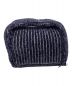 NKNIT (ンニット) KNIT handbag　ニットハンドバッグ ネイビー：6000円