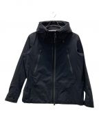 DESCENTE ALLTERRAINデザイント オルテライン）の古着「HARD SHELL JACKET CREAS」｜ブラック