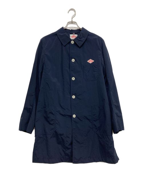 DANTON（ダントン）DANTON (ダントン) BEAMS (ビームス) ステンカラーコート ネイビー サイズ:40の古着・服飾アイテム