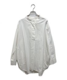 L'appartement（アパルトモン）の古着「No Collar OX Wide SHIRTS」｜ホワイト